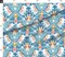 Whimsical Circus Animals Bear Elephant Nursery Kids Baby Playful Colorful Damask Juggling Stars Blue Dots Stripes Large Scale Custom Printed Fabric by Spoonflower Various Fabrics by the Yard or Fat Quarter